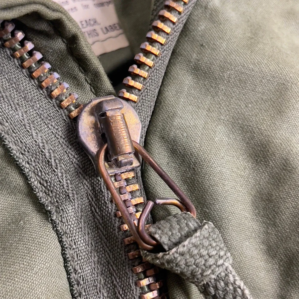 VTG Alpha Industries M-65 Jacket‎ Mens Small Green OG-107 Military Air Command